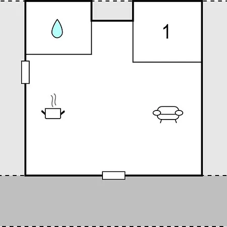 1 Bedroom In Prázdninový dům *